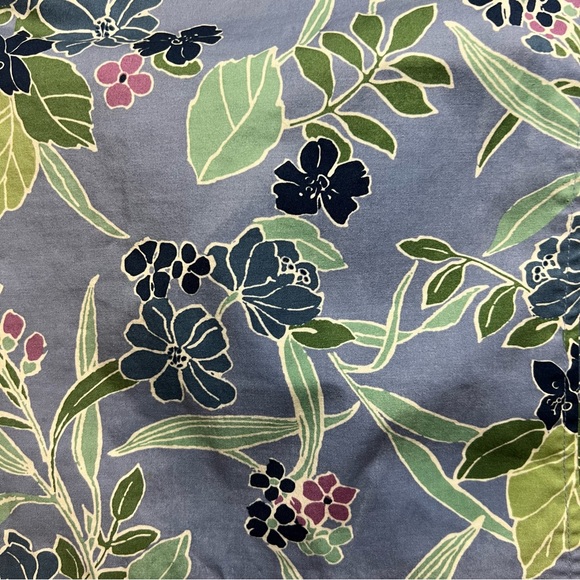 Lane Bryant Periwinkle Blue Floral Skirt SZ 28 - Picture 2 of 9